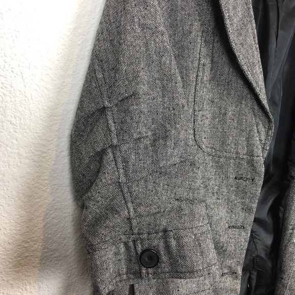 Luii womens Blazer Size XL jacket Grey 3/4 Sleeve career work office wear - Picture 2 of 6